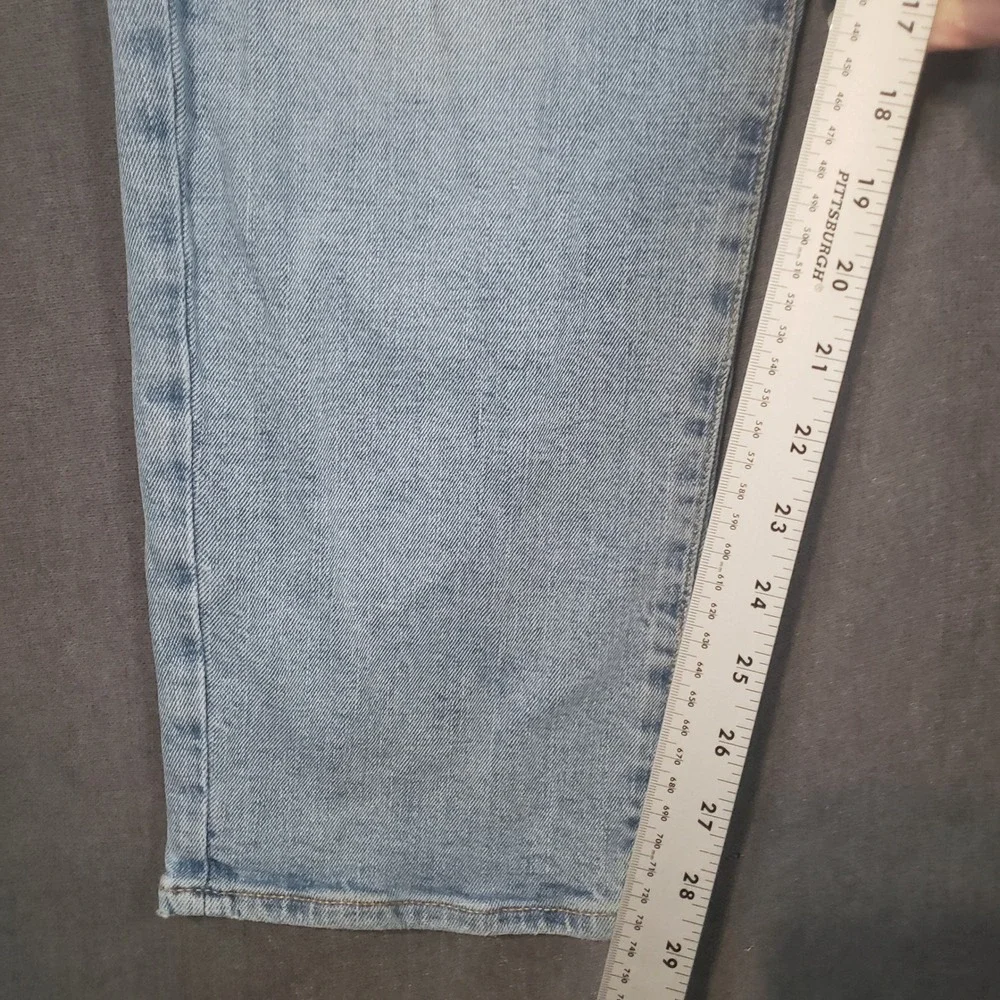Gap Slim Fit Jeans Mens 40x30 Light Wash Denim Pants 819580-00